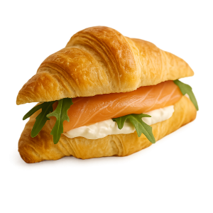Mini croissant saumon